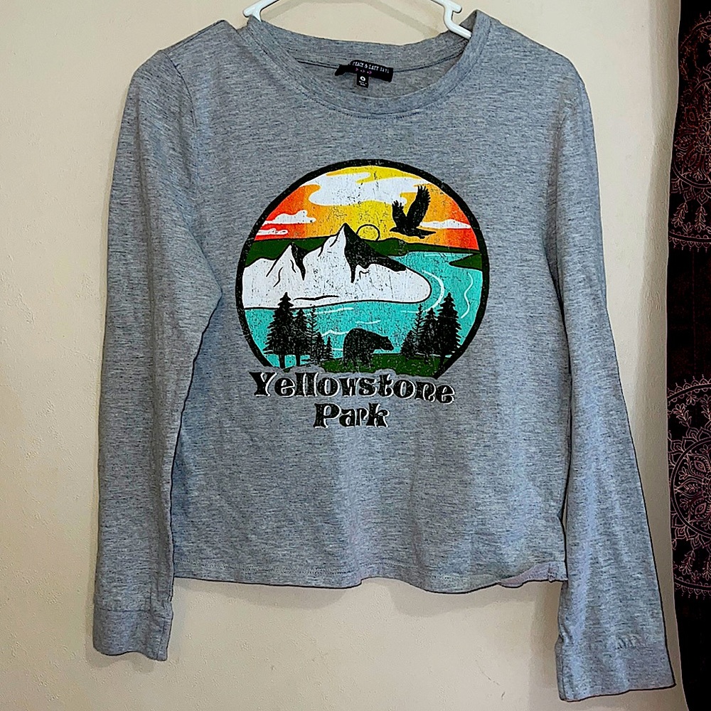 Love Peace & Lazy Days Yellowstone Park Tee